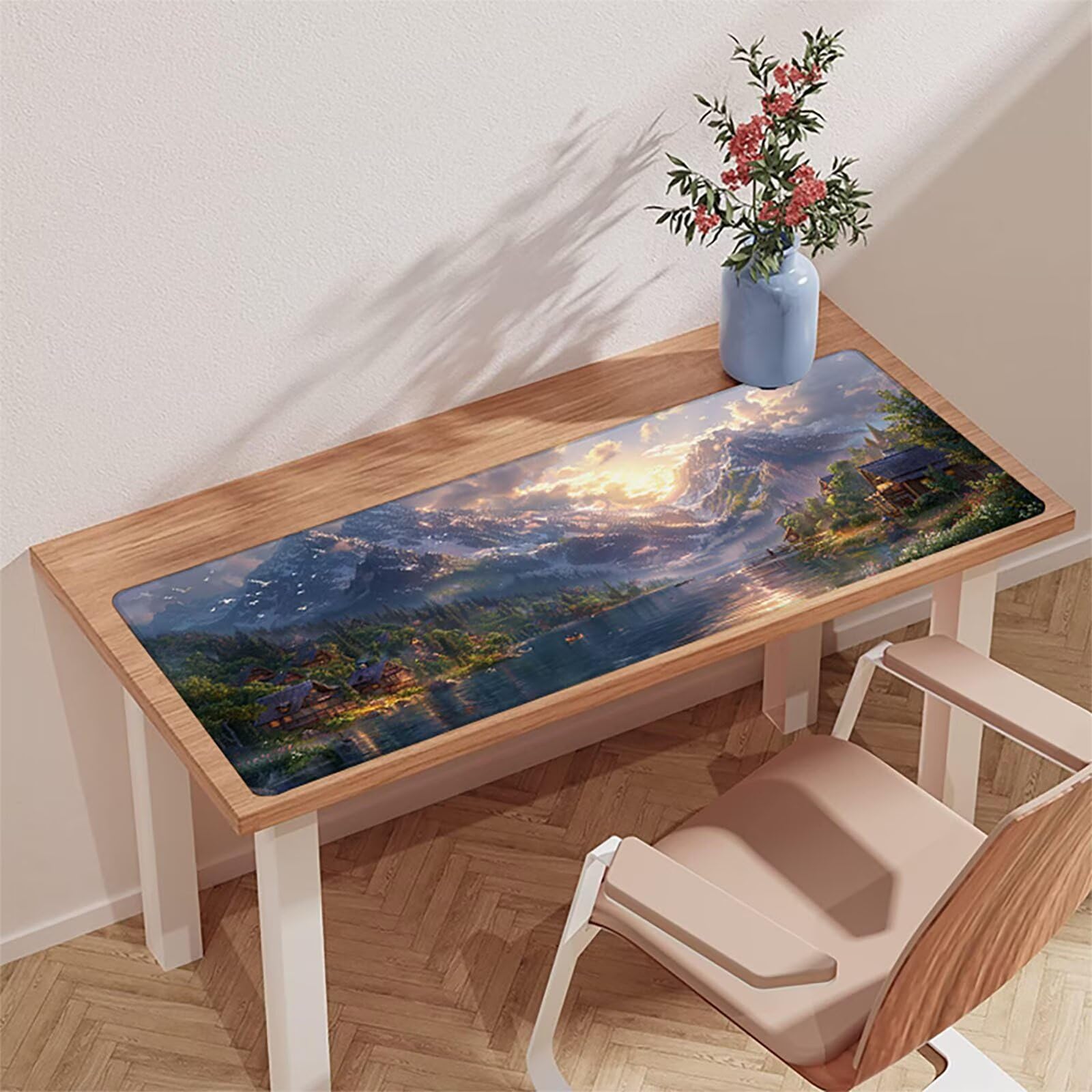 Paisaje Alfombrilla Ratón XXL 1000x500x3mm, MontañA Mouse Pad 6-1158