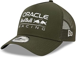 A-Frame Snapback Trucker Cap - Red Bull Racing Olive