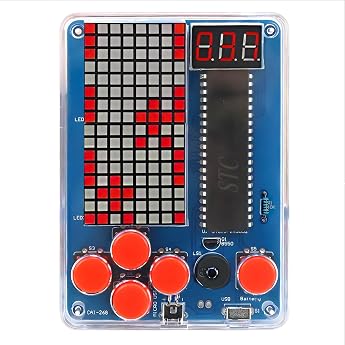 DIY Game Console Soldering Electronic Building Kit Handheld Game Console