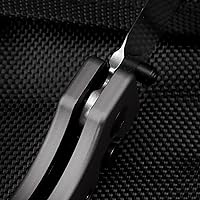 Vista 4 de Kizer Original (XL) cuchillo de bolsillo 3.27 en 60.6 in hoja de acero plegable herramientas aluminio mango EDC cuchillo V4605C2