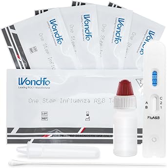 Wondfo İnfluenza A ve B Test Kiti 5 Test