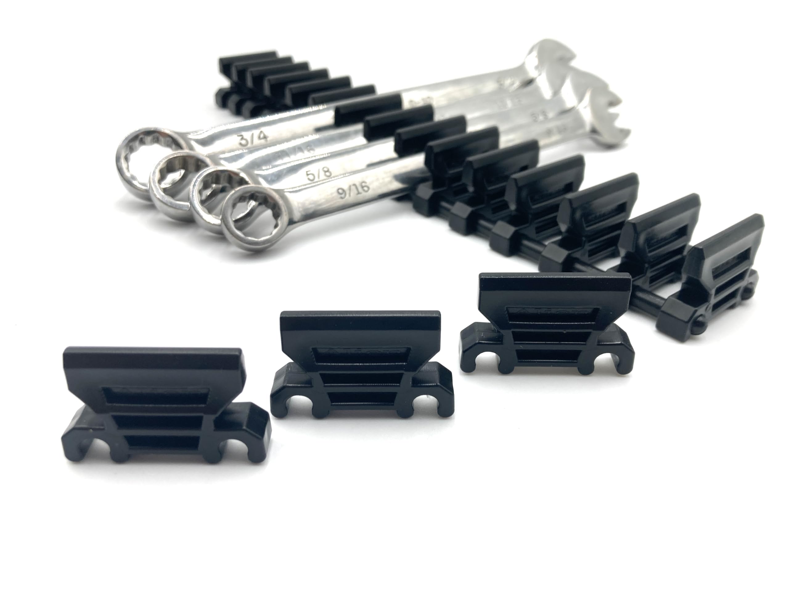 Alien Space Saver - Professional 42 Wrench Organizer Set - Black