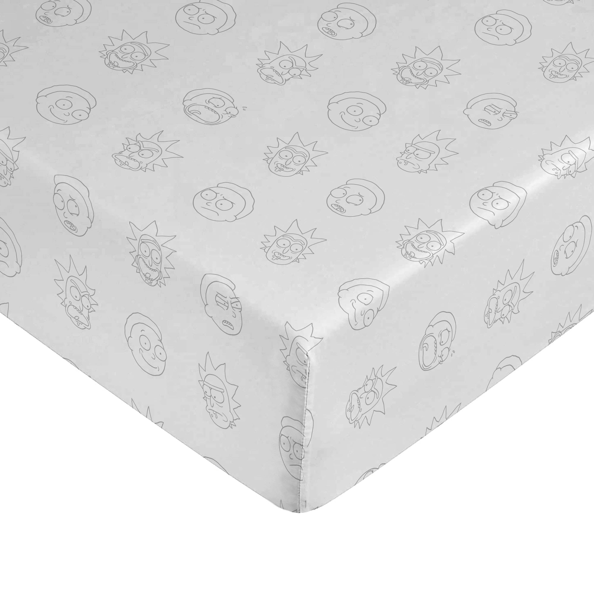 Drap housse Rick and Morty en coton pour créer une décoration de chambre geek