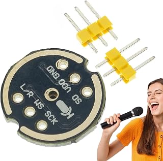 Fravsiu Módulo de derivación de micrófono MEMS, Módulo de detección de sensor de micrófono,Amplificador de módulo de micrófono con interfaz I2s - Módulo de micrófono de alta sensibilidad,