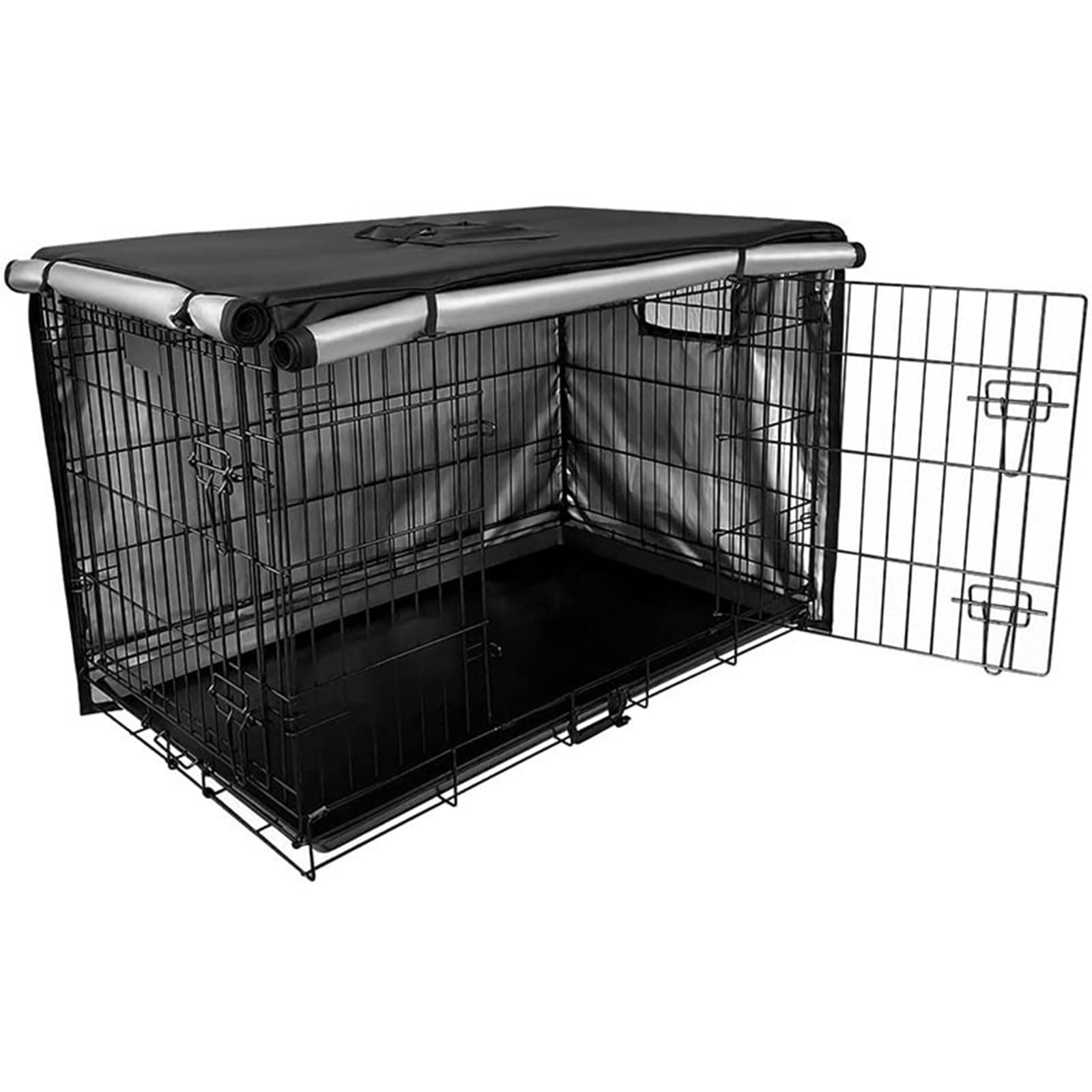 Amazon.co.jp: 犬用ケージ ペット用ワイヤーケージ 開閉式 オックス
