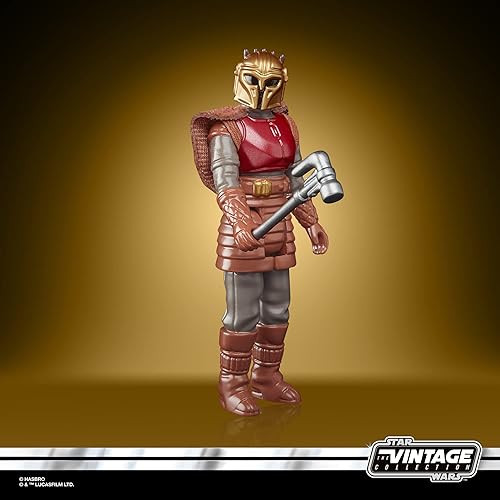Miniatura 6 de STAR WARS Retro Collection The Armorer Toy - Figura de acción coleccionable de The Mandalorian a escala de 3.75 pulgadas, juguetes para niños a