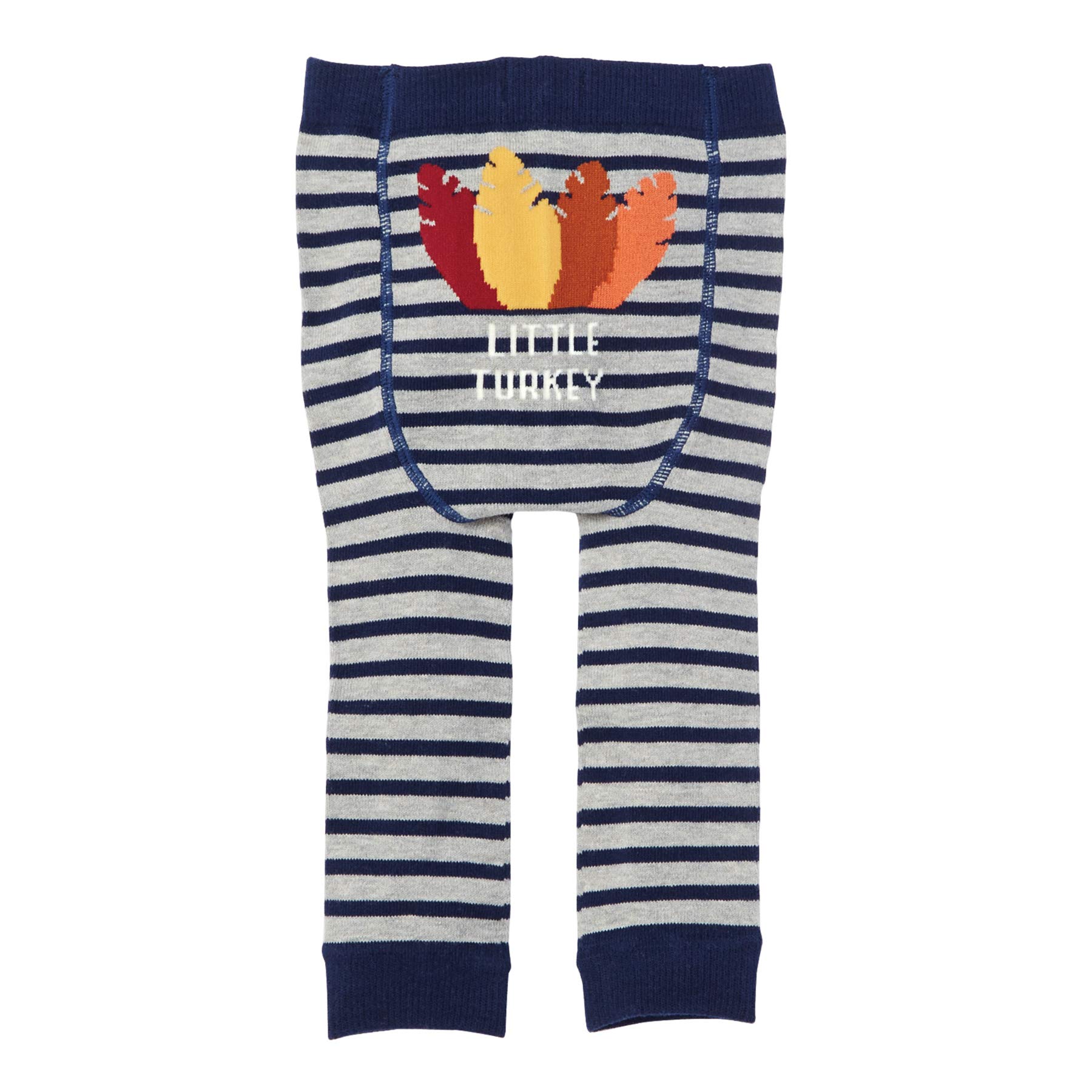 Mud Pie Baby Boys Thanksgiving Knitted Pants (6-12M, Blue), 6-12 Months