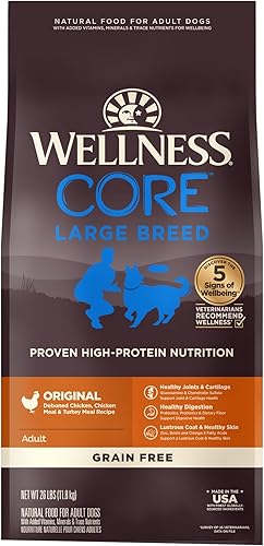 Comida seca para perro sin granos Wellness Core Natural
