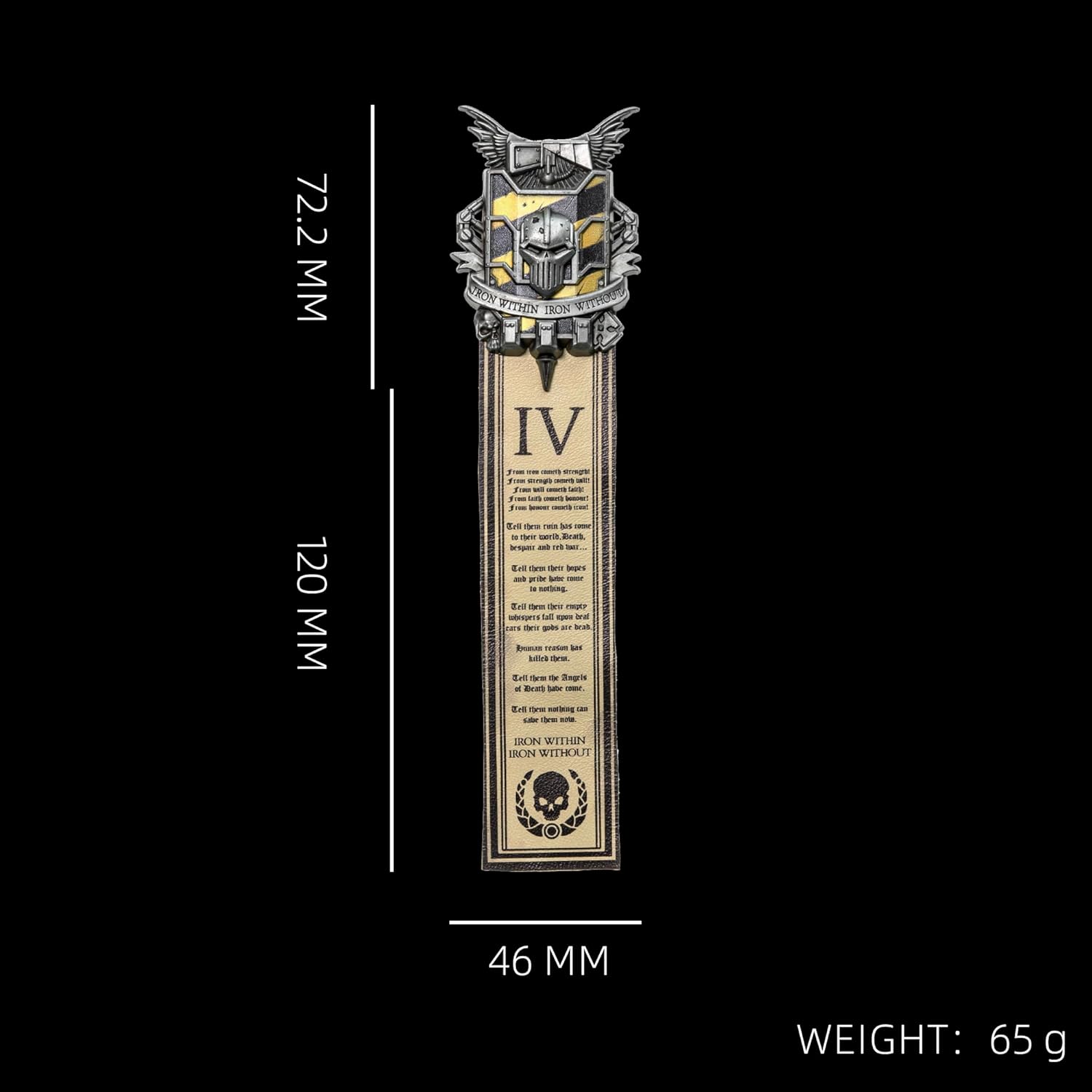 Starforged Warhammer 30K 4th Legion Iron Warriors Honour Badge Of Warsmith Seal Badge