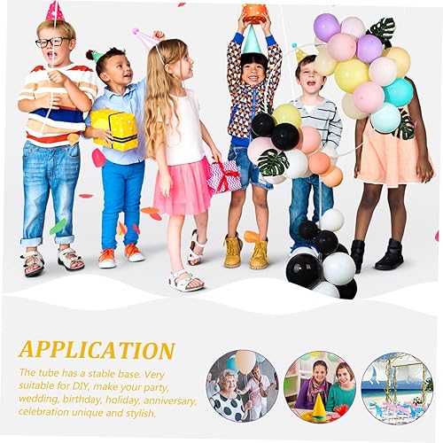 Miniatura 6 de BESTOYARD 8 piezas de decoración de escritorio para globos, soporte para globos, soporte para globos, soporte para globos, soporte para globos,