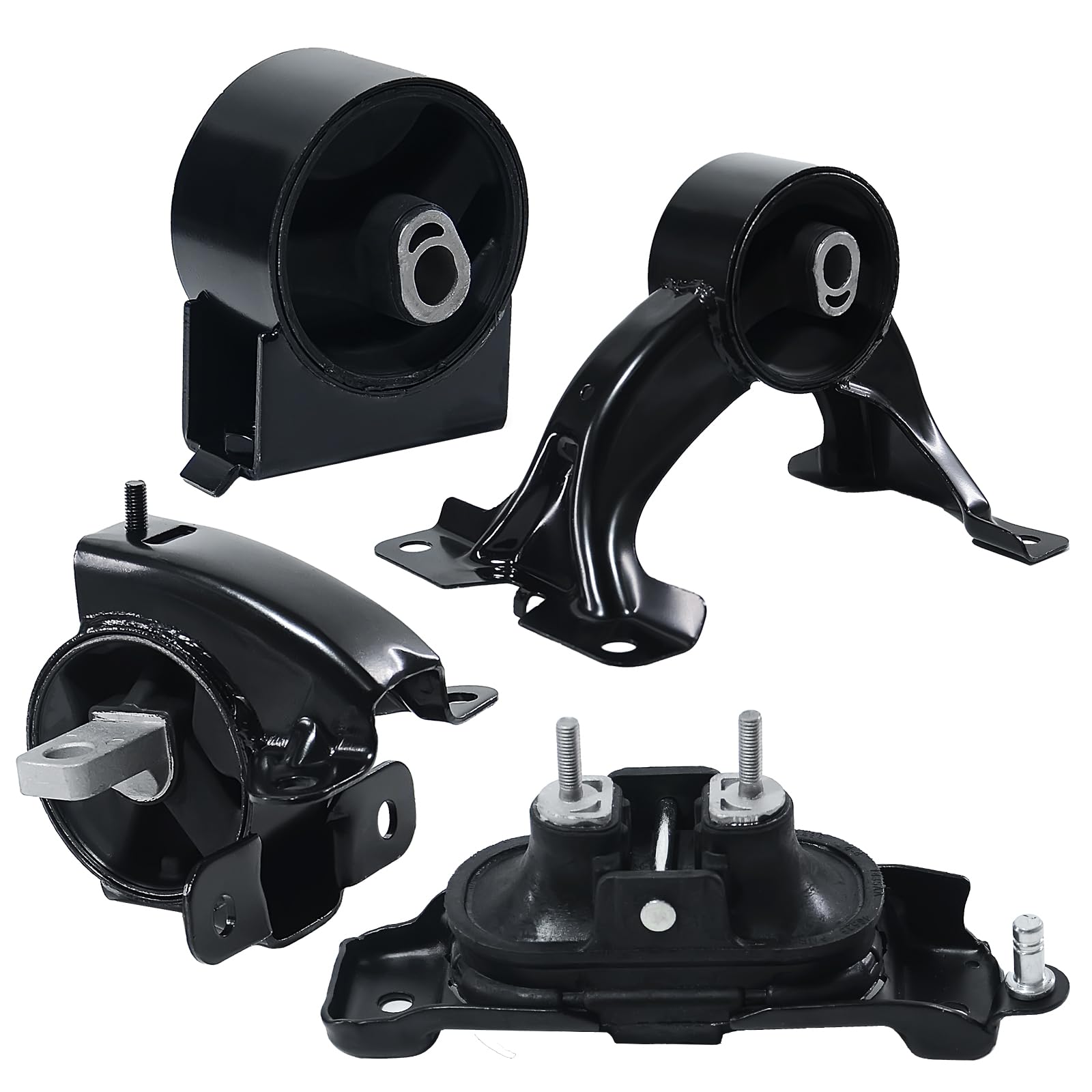 - 4PCS Engine Motor Mount Transmission Mount Set for V6 3.6L, Fit 2011-2016 Chrysler Town & Country, 2011-2020 Dodge Grand Caravan, RAM C/V and Volkswagen Routan, Replace A5665 A5480 A5589 A5577