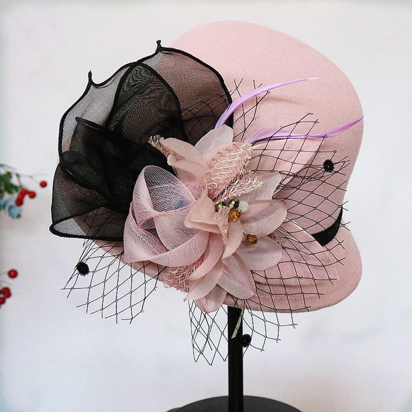 Generisch Cappello da pescatore da uomo, protezione UV, cappello da pioggia, ventilazione, scherzo, cappello da sole, cappello da campo, oversize, accessorio decorativo per esterni, speciale per