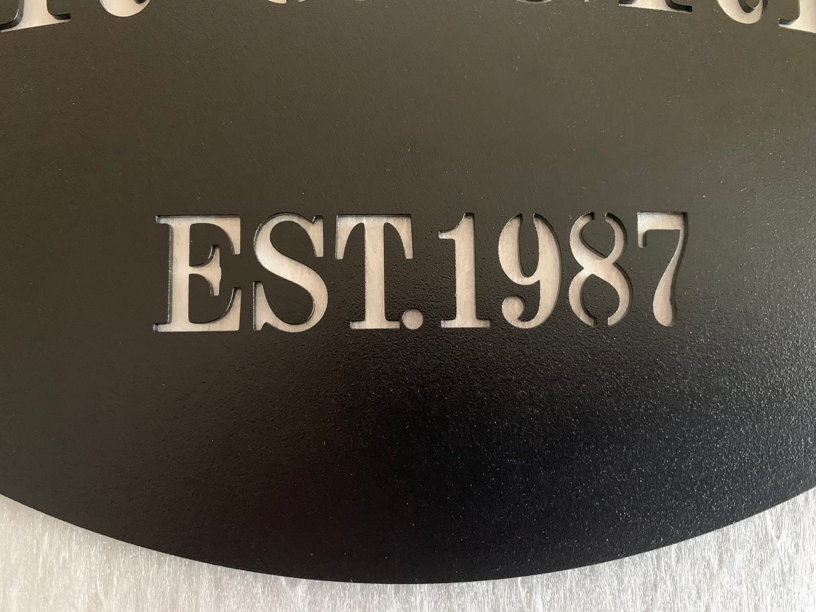 FranJohnsonHouse, Personnalisé Bar & Grill signe avec nom, Barbecue sign, Cadeau pour les hommes, Barre Accessoires et décoration murale, Cadeau pour Amateurs de grillades, Bar BBQ, Jardin (Design 2)