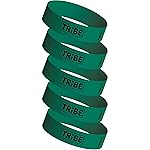 Tribe Lifting Fabric Resistance Bands for Glutes & Legs | 5 Fabric Workout Bands Set | Thick Booty Bands for Squats, Lunges, Hip Training, Physical Therapy & Home Workouts