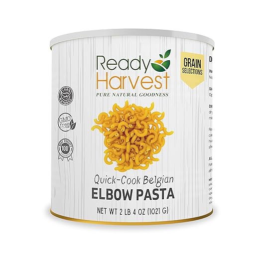 Ready Harvest Dehydrated Whole Foods for Emergency Food