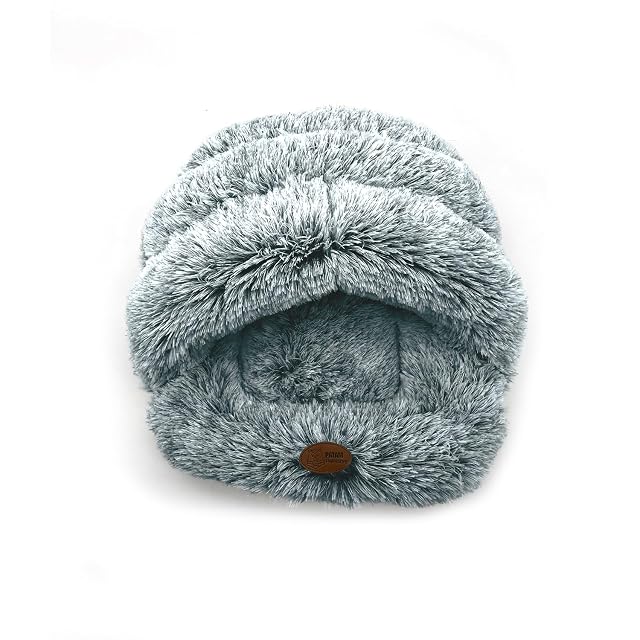 Foto 2 de 7 de PATAM Cama para Perros y Gatos - Antideslizante - Lavable a máquina - Cama Cueva para Mascotas