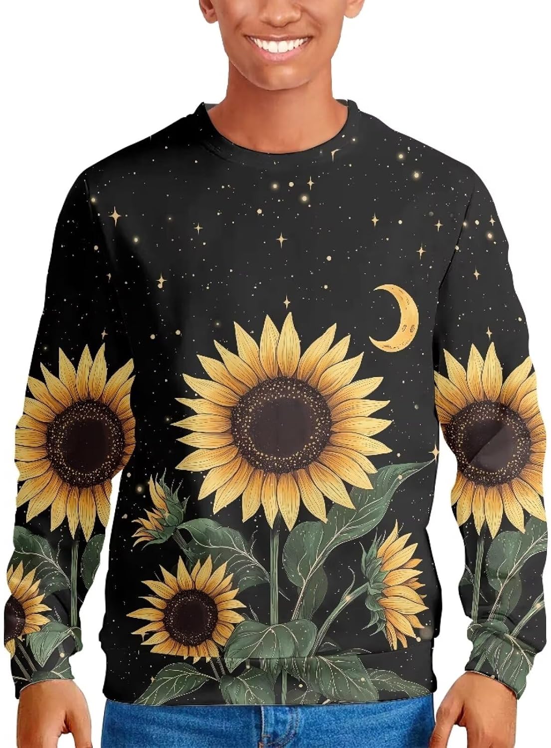 Men's Stylish Pullover Shirts Durable Long Sleeve Casual Pullover Shirt