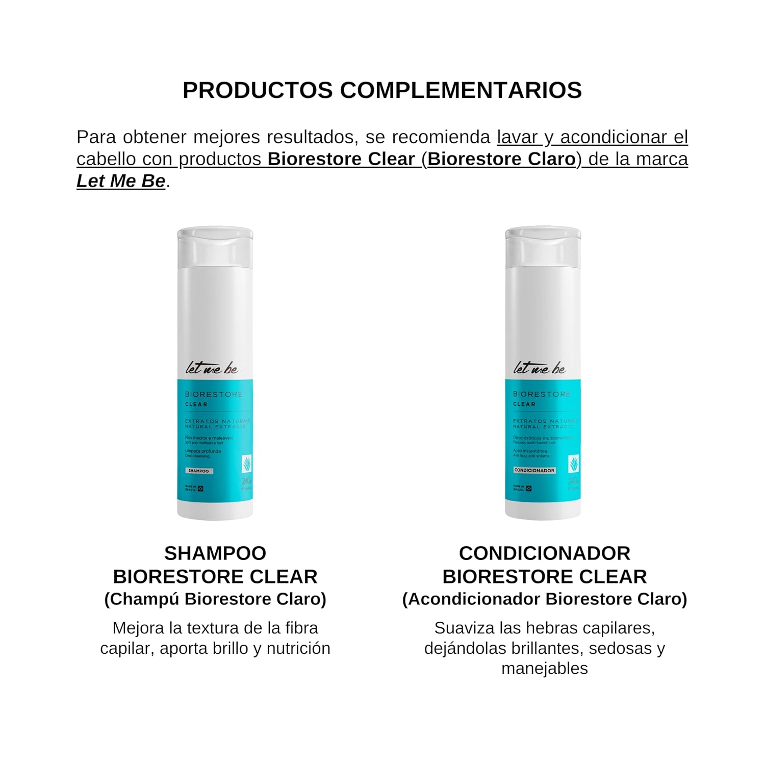 Let Me Be Biorestore Hair Masque 250g / 8.81 fl.oz – Nourishing & Conditioning Mask for Dry, Damaged, or Chemically Treated Hair – Shine, Softness, Manageability - Image 4