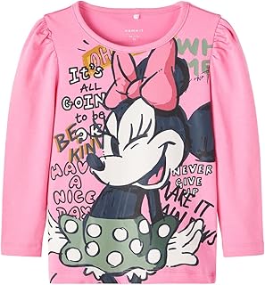 Name It NMFSISA MINNIE LS TOP WDI Tişört Kız çocuk
