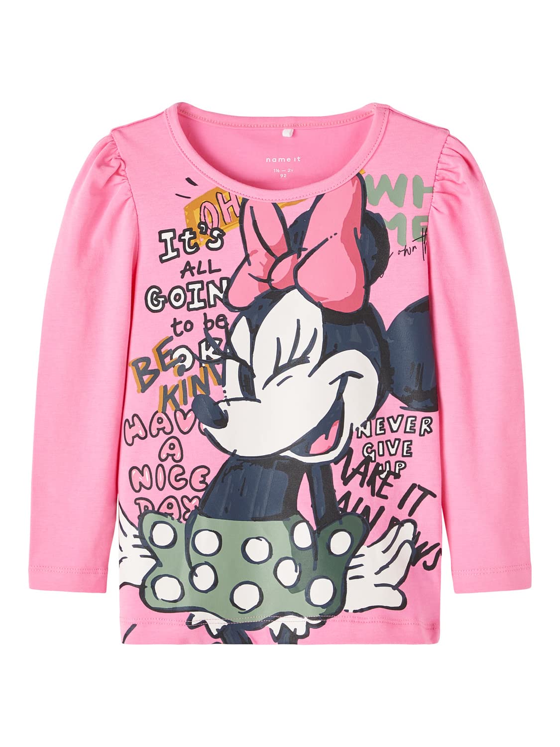 NMFSISA MINNIE LS TOP WDI Tişört Kız çocuk