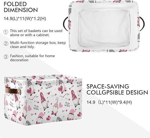 Miniatura 101 de senya Cesta de Pascua, huevos de flores de Pascua, plegable, de tela, plegable, bolsa organizadora para almacenamiento de ropa Huevos de Pascua