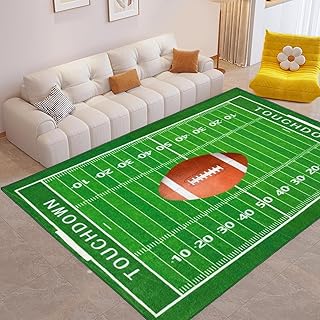 12 Boys Bathroom Ideas for Fun Simple Everyday Function 48 Football Field 5x7 Rug for Boys Bedroom Sports Rugs for Boys Room Decor,...