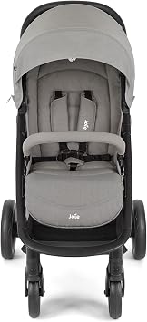 Bebek sandalyesi Joie. Modelo Buggy & Spor Arabası Litetrax 22 kg'a kadar taşıma kapasitesi, sürgülü depolama bölmesi ve yağmur korumalı - Pebble
