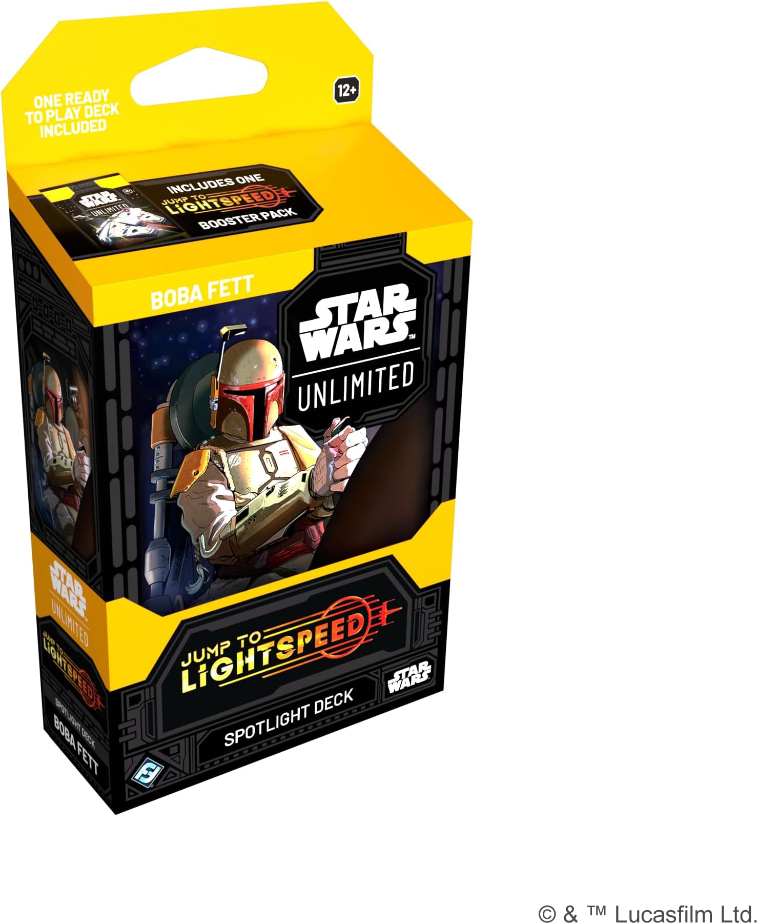 Star Wars: Unlimited Jump to Lightspeed Boba Fett Spotlight Deck