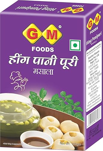 Miniatura 4 de GM Foods Hing Pani Puri Masala 3.53 oz (paquete de 3)