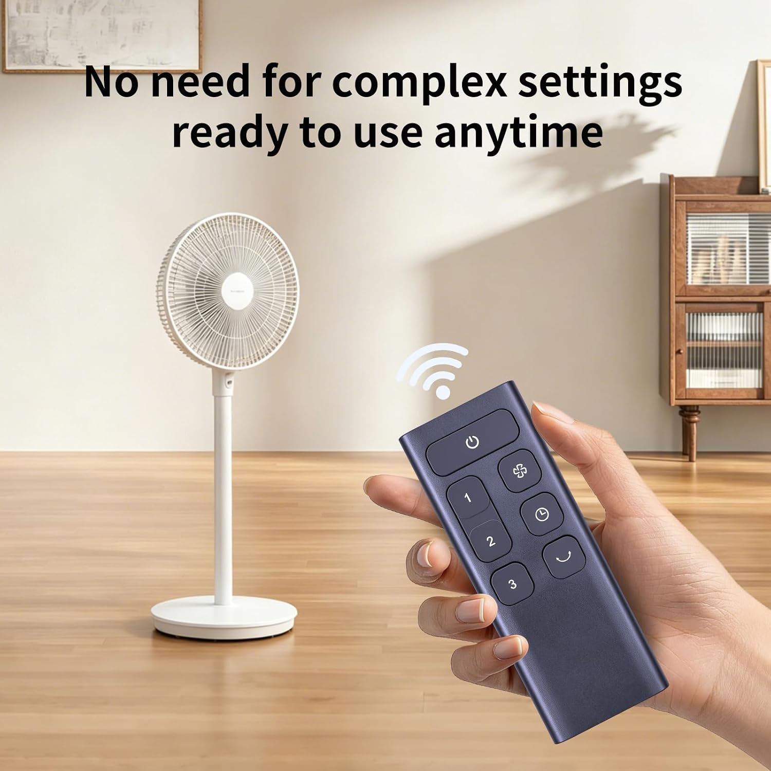 Fan Remote Control for DREO TurboPoly Pedestal Fan DR-HPF013
