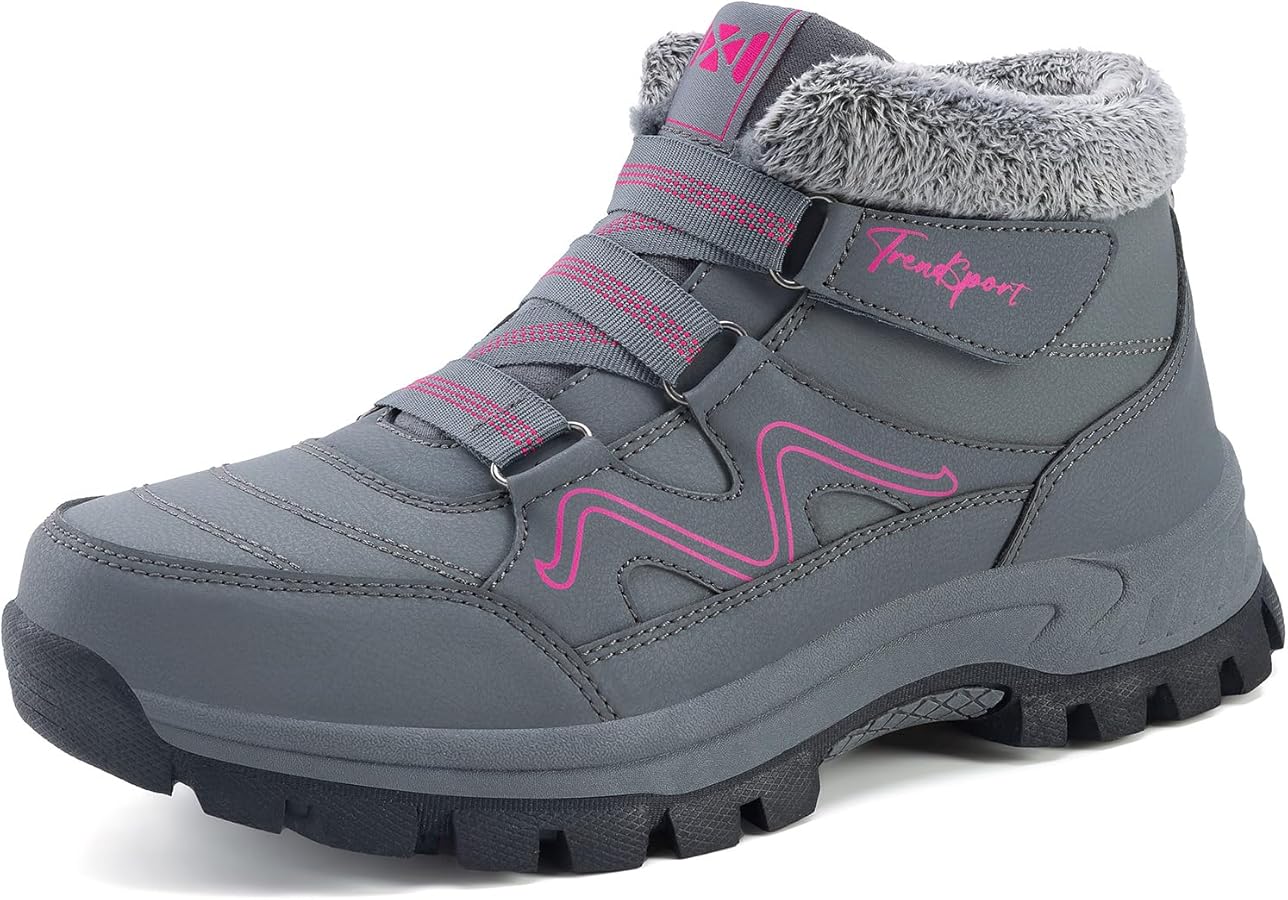 CoMace Mujer Snow BootsWinter Mamá Shoeswarm Zapatos De Algodón Botas