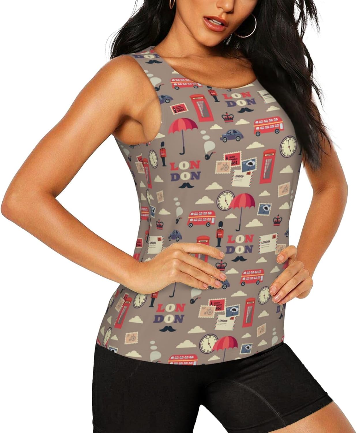 Buewutiry Workout Tank Tops for Women Sleeveless Running