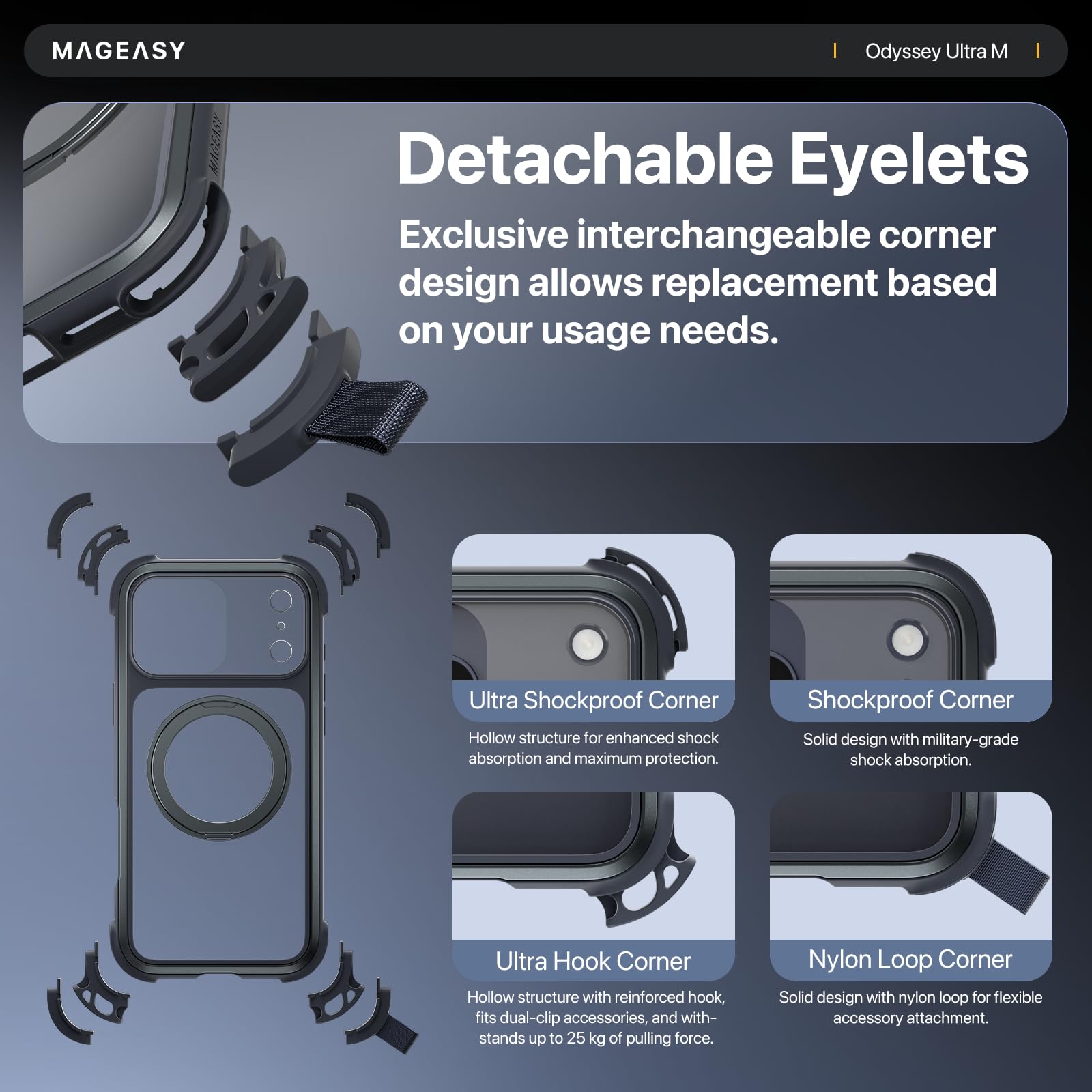 Amazon.com: MAGEASY Compatible with iPhone 17 Pro Max 6.9