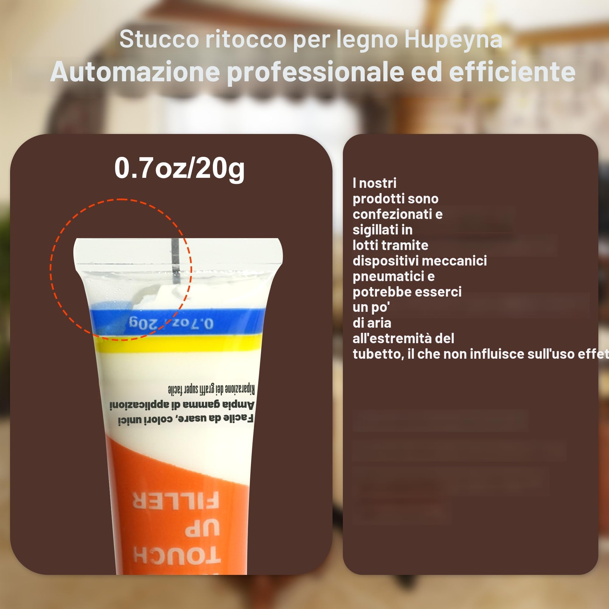 Kit di Riparazione di Mobili, 12 Colori Kit di Riparazione per Legno, Kit di Riparazione di Pavimenti in Legno, Stucchi per Legno per Ritocchi Riparazione di Graffi, Crepe, Scolorimento Superfici