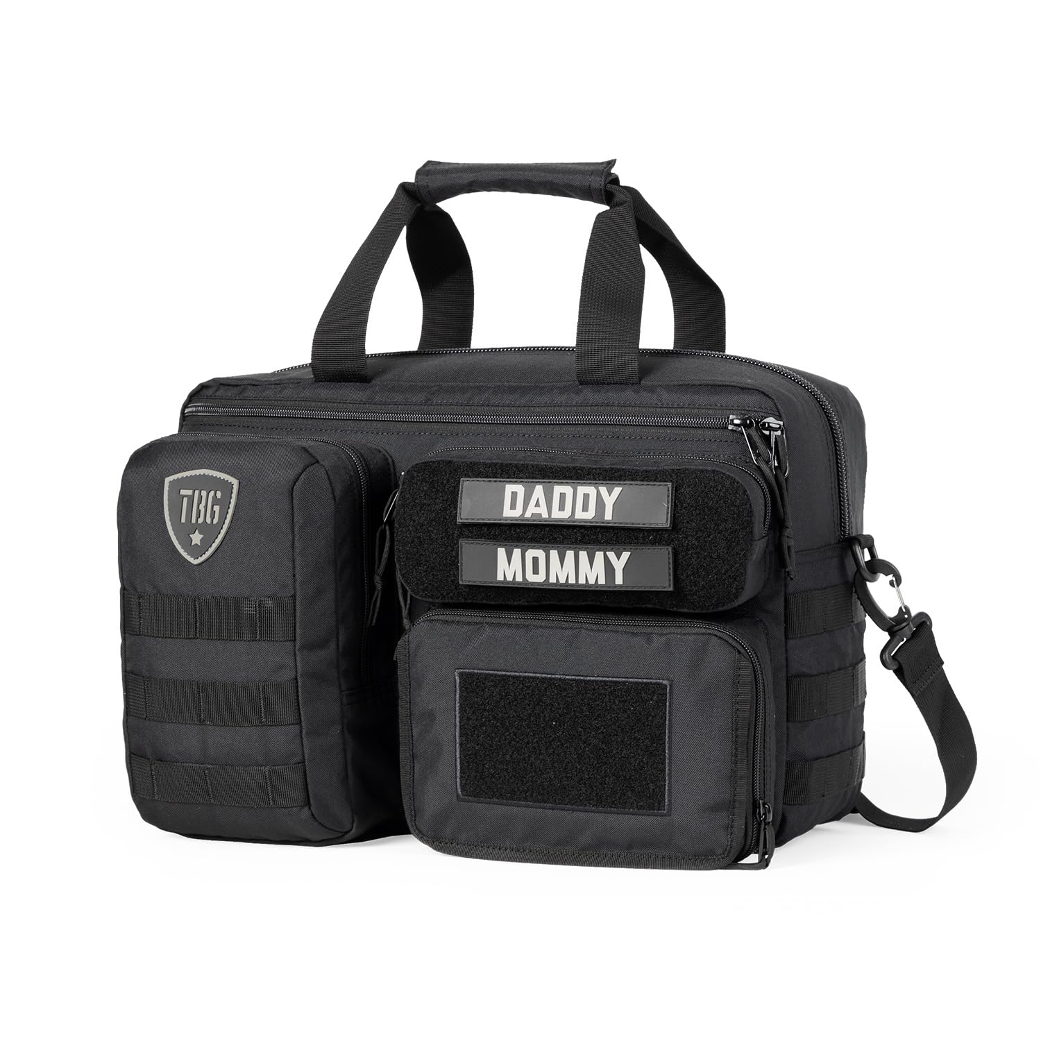 Tactical Baby Gear4th Gen Tactical Diaper Bag for Dads w/Included Changing Mat, Stroller Straps