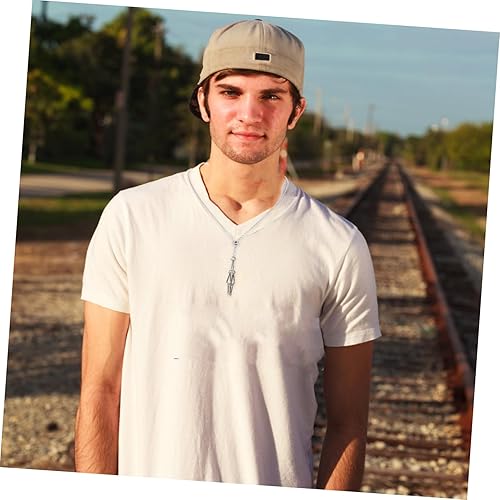 Miniatura 7 de Collar de cristal soporte de metal gargantilla de cristal collar trenzado collar ajustable soporte de piedra vacía s jaula cuerda de cristal