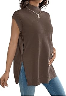 MakeMeChic Womens Maternity Turtleneck Sweater Lahore, Karachi - Pakistan
