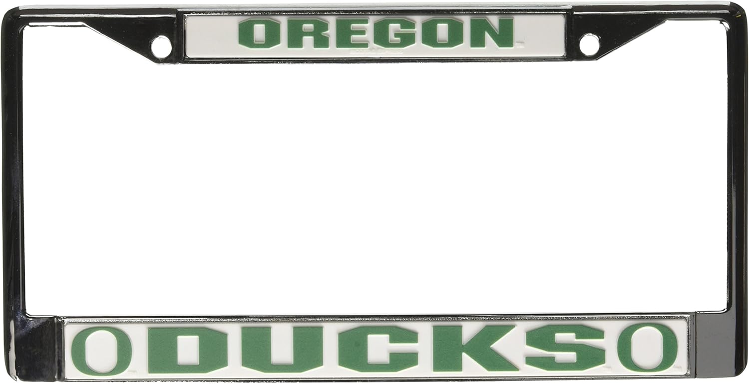 Rico Oregon Ducks Chrome License Plate Frame