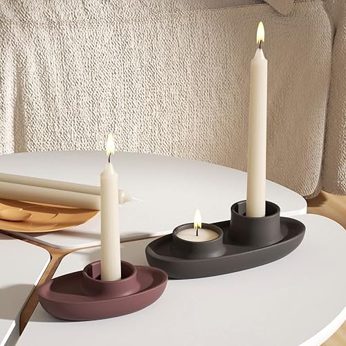 Miniatura 5 de Molde de vela de hormigón Molde de silicona en forma de barco para portavelas DIY Herramientas de decoración del hogar