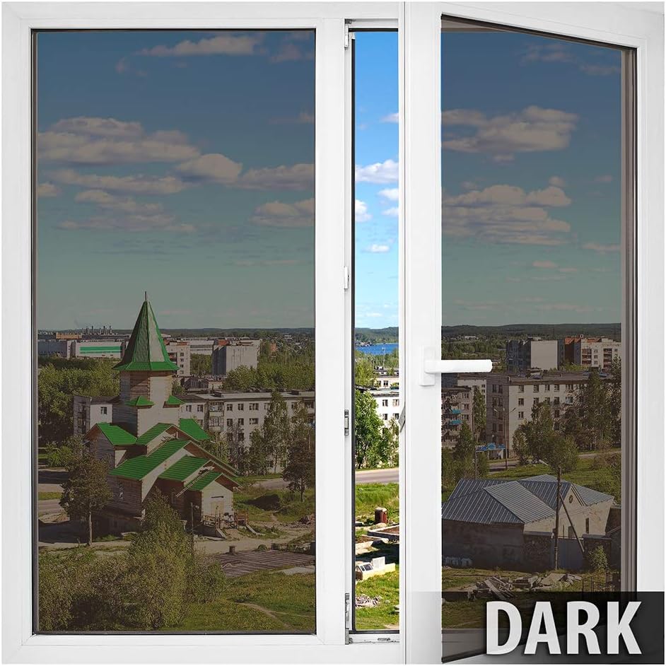BDF BRZ20 Window Film Sun Control and Daytime Privacy Reflective Bronze 20 (Dark) - 24in X 14ft