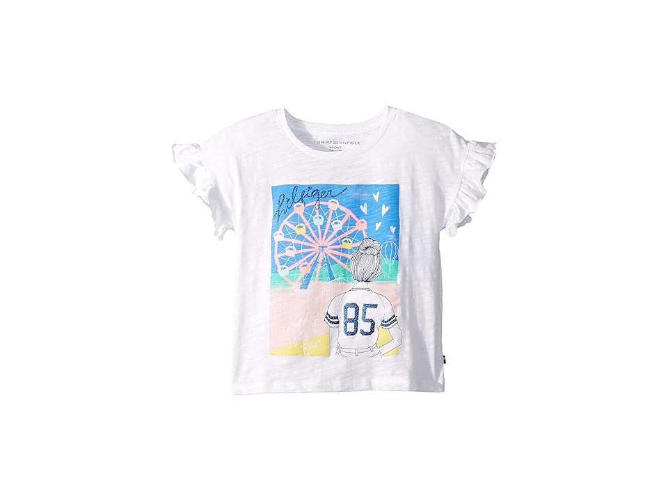 

Tommy Hilfiger Kids Carnival Tee (Big Kids) (White) Girl's Clothing