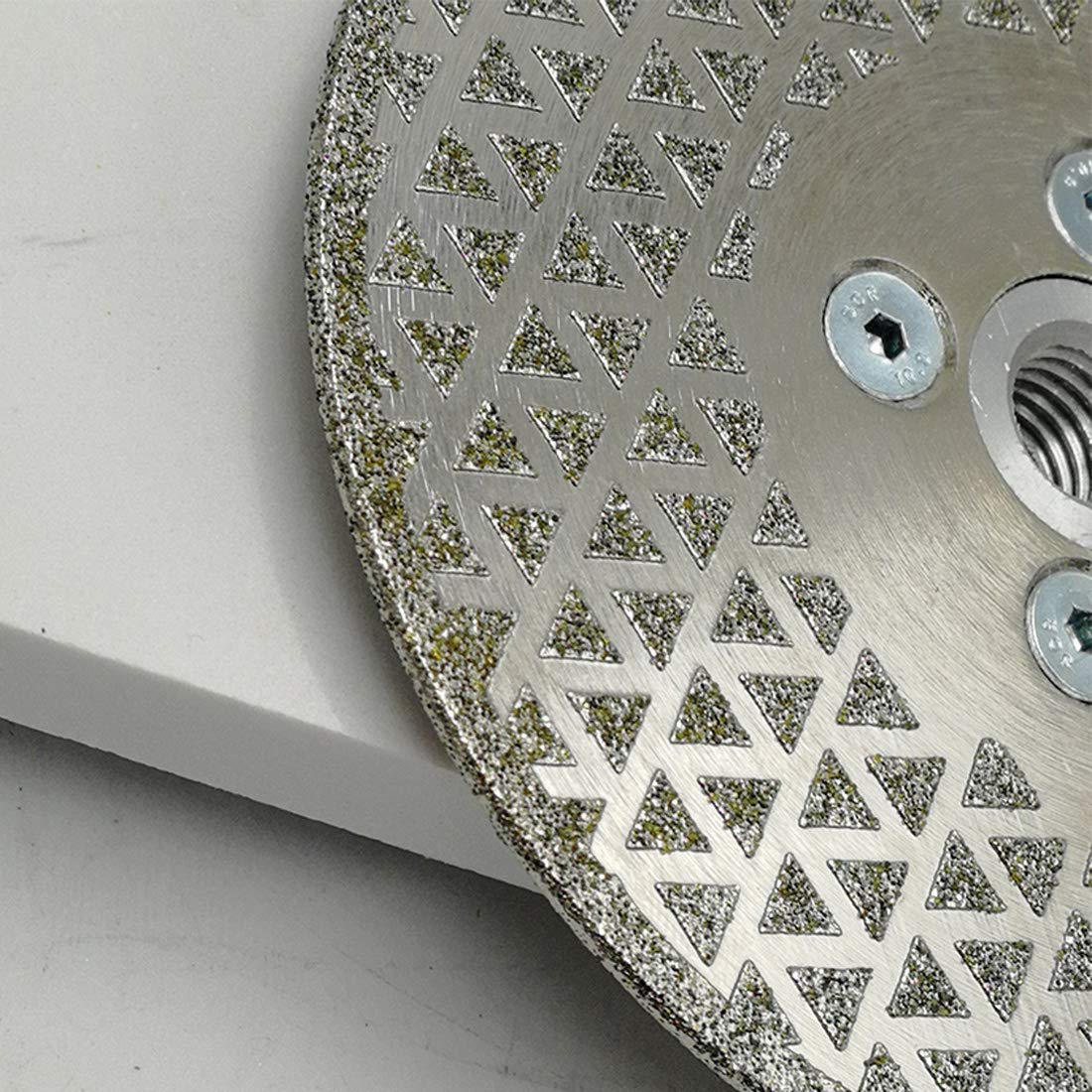 SHDIATOOL Disco Diamante 2 Piezas 230mm M14 Electrochapado Hoja de Sierra para Corte y Esmerilado Piedra Granito Mármol Azulejo