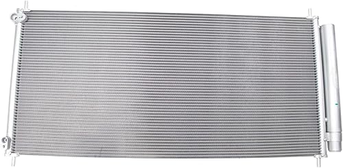 Vista 384 de TRQ Condensador de aire acondicionado compatible con Nissan Altima NI3030101 NI3030101 NI3030103 1998-2001