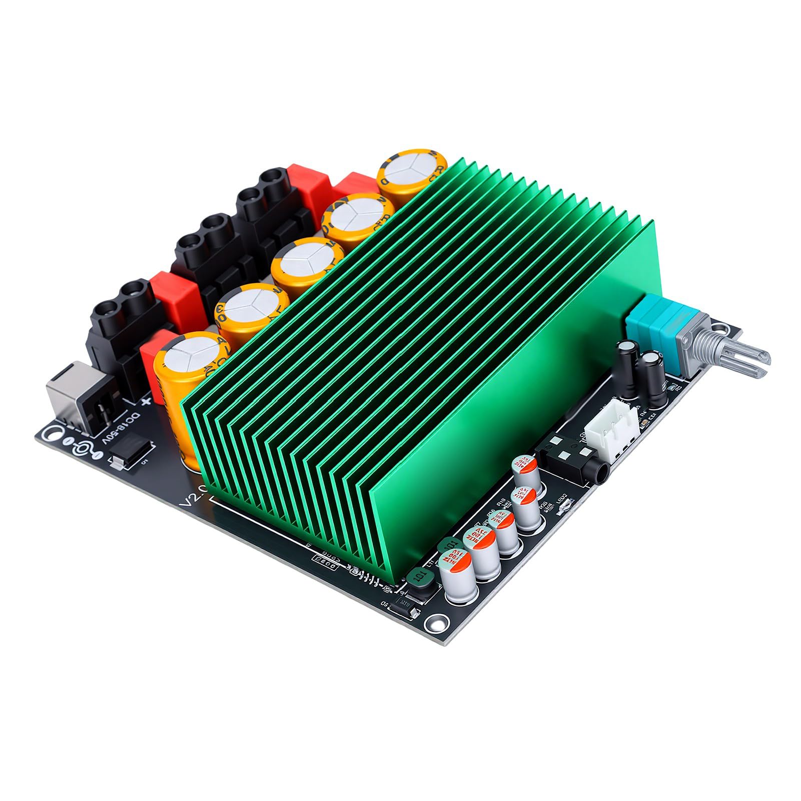 Eujgoov TPA3255 Podwójna Płyta Wzmacniacza 1200W 2.0 Kanałowa do Systemu