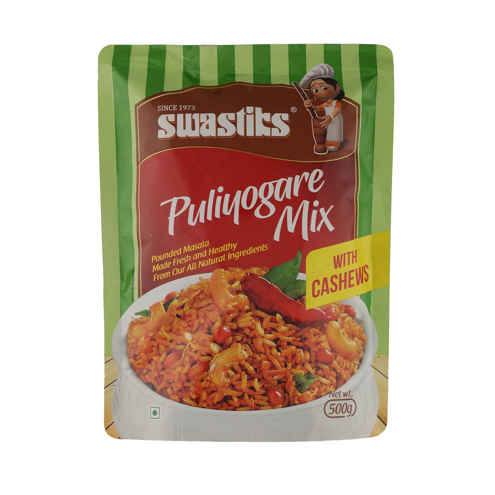 Swastiks Puliyogare Mix Powder with Cashew, 500g (B0DH1WGK6C) Amazon Price History, Amazon Price Tracker