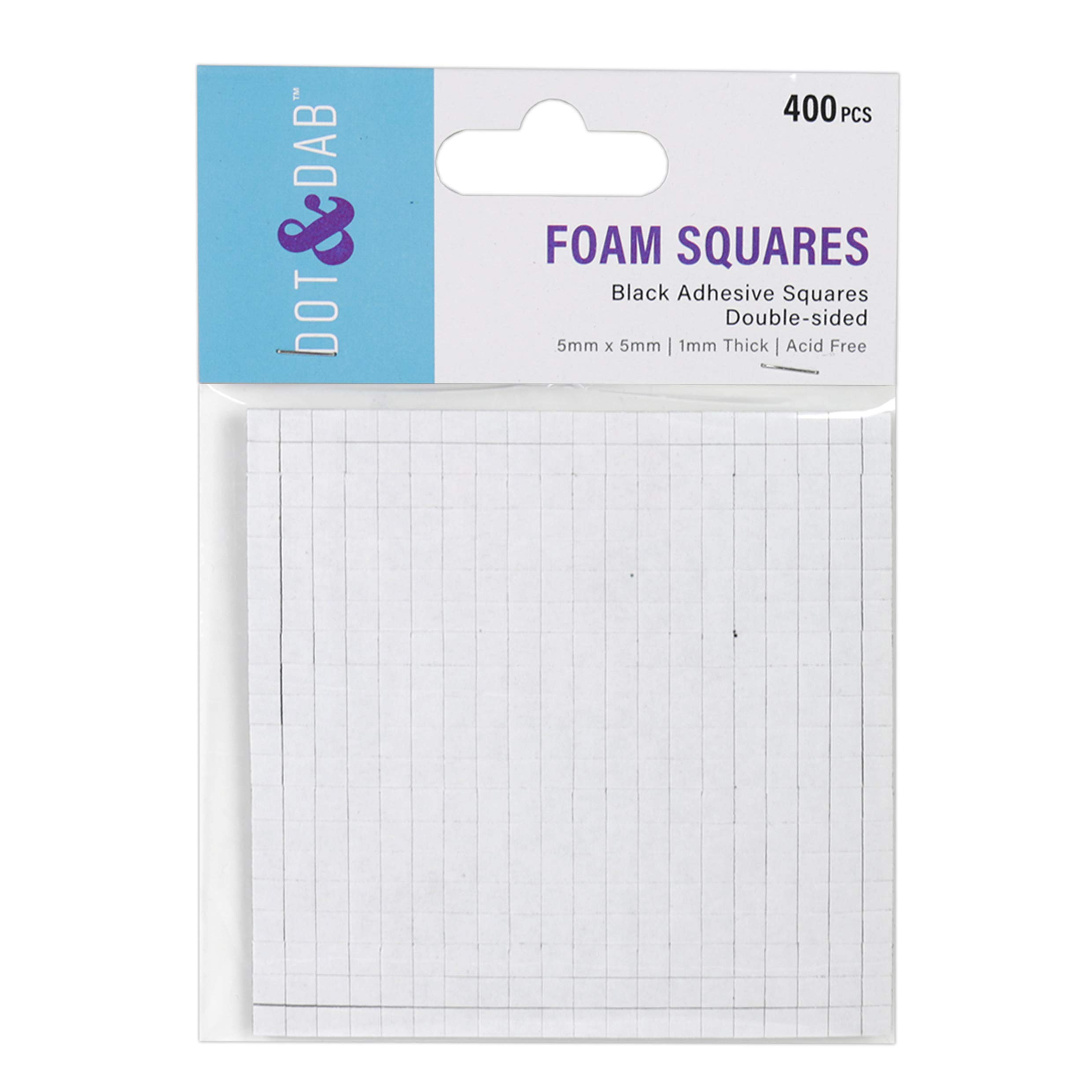 Dot & Dab Glues & Adhesives - Adhesive Foam Circles (1mm x 15mm)
