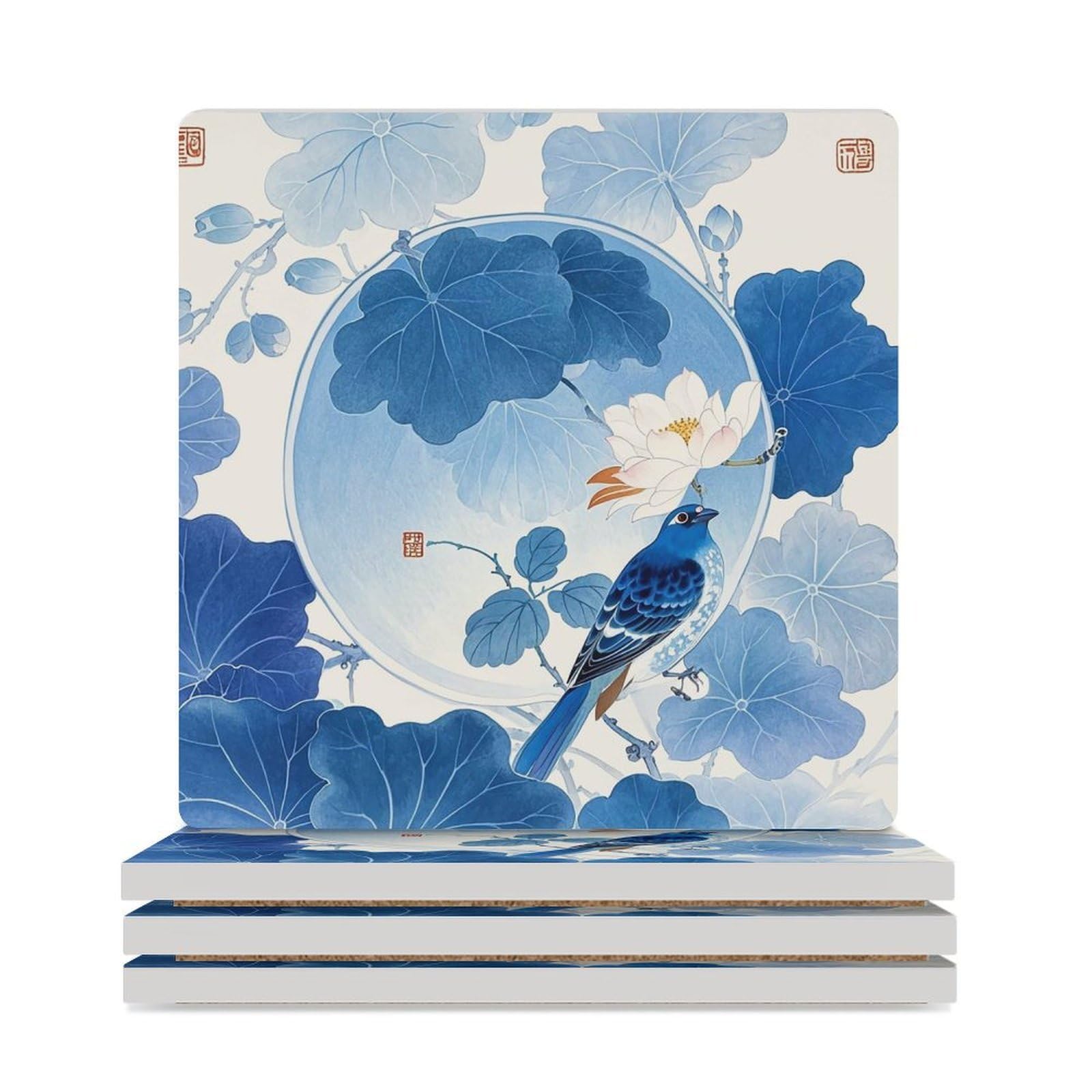 Dessous de verre céramique pour boisson chaude tapis table résistant