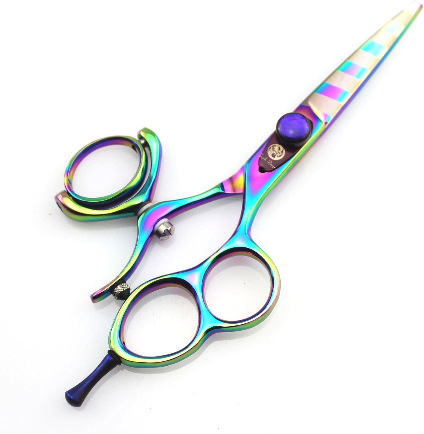 5.5 inch Multicolor Salon Swivel Hair Cutting Scissors