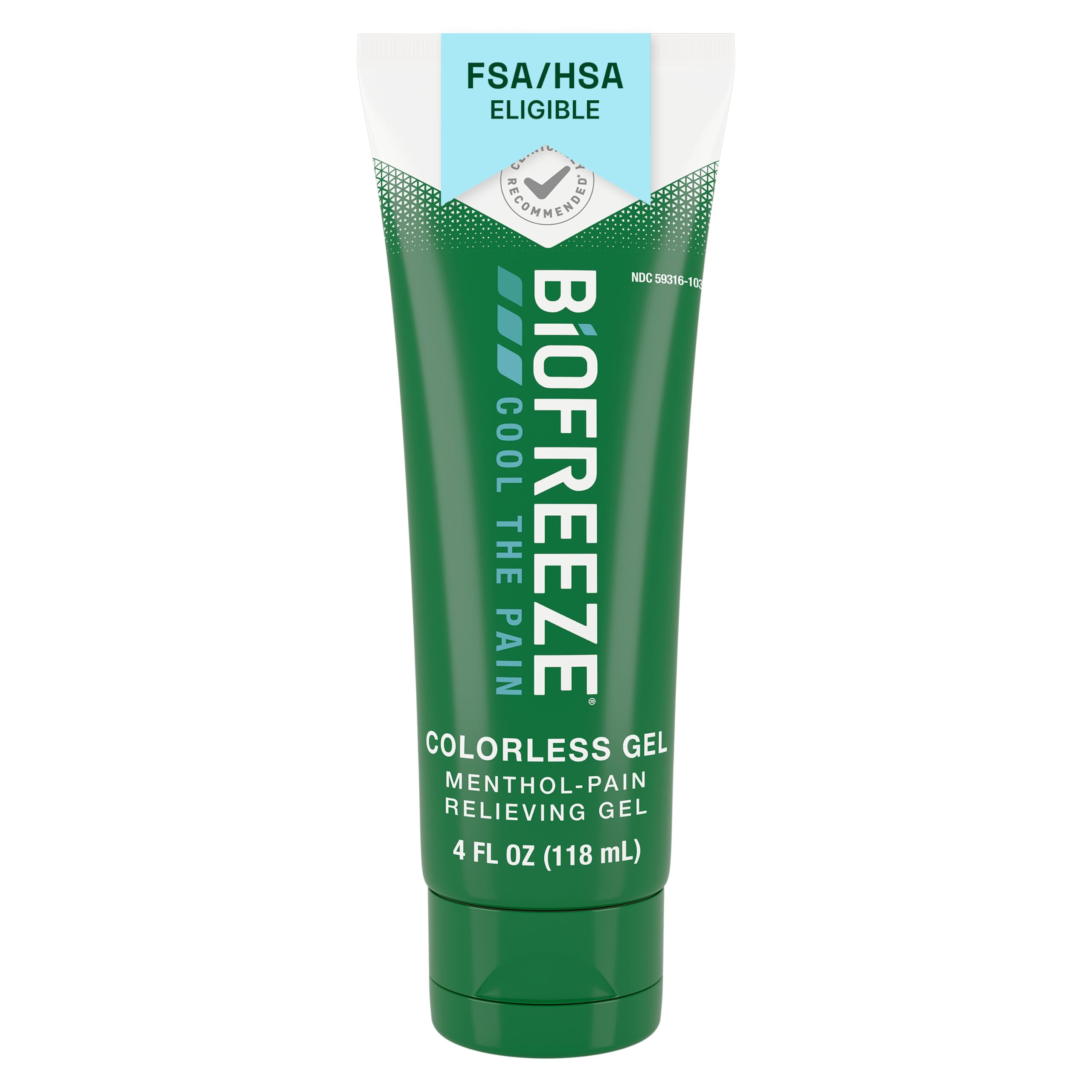Biofreeze Pain Relief Gel, Colorless Menthol Gel, 4 FL OZ Tube (3 Pack) — Amazon image 12