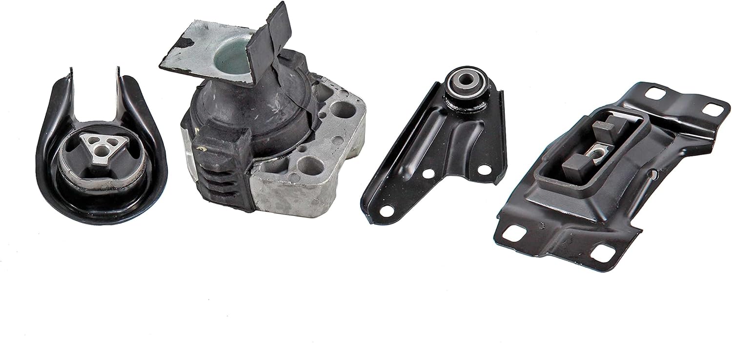 DNJ MMK1045 Motor Mount Kit for 2004-2009 Mazda 3 2.0L-2.3L L4 16V DOHC 2000cc